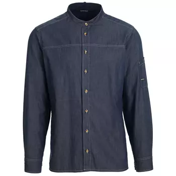Kentaur modern fit kockskjorta/serveringsskjorta, Dark Ocean