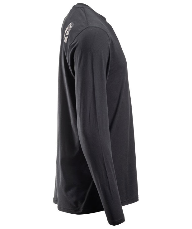 Kramp Active long-sleeved T-shirt, Black, large image number 2