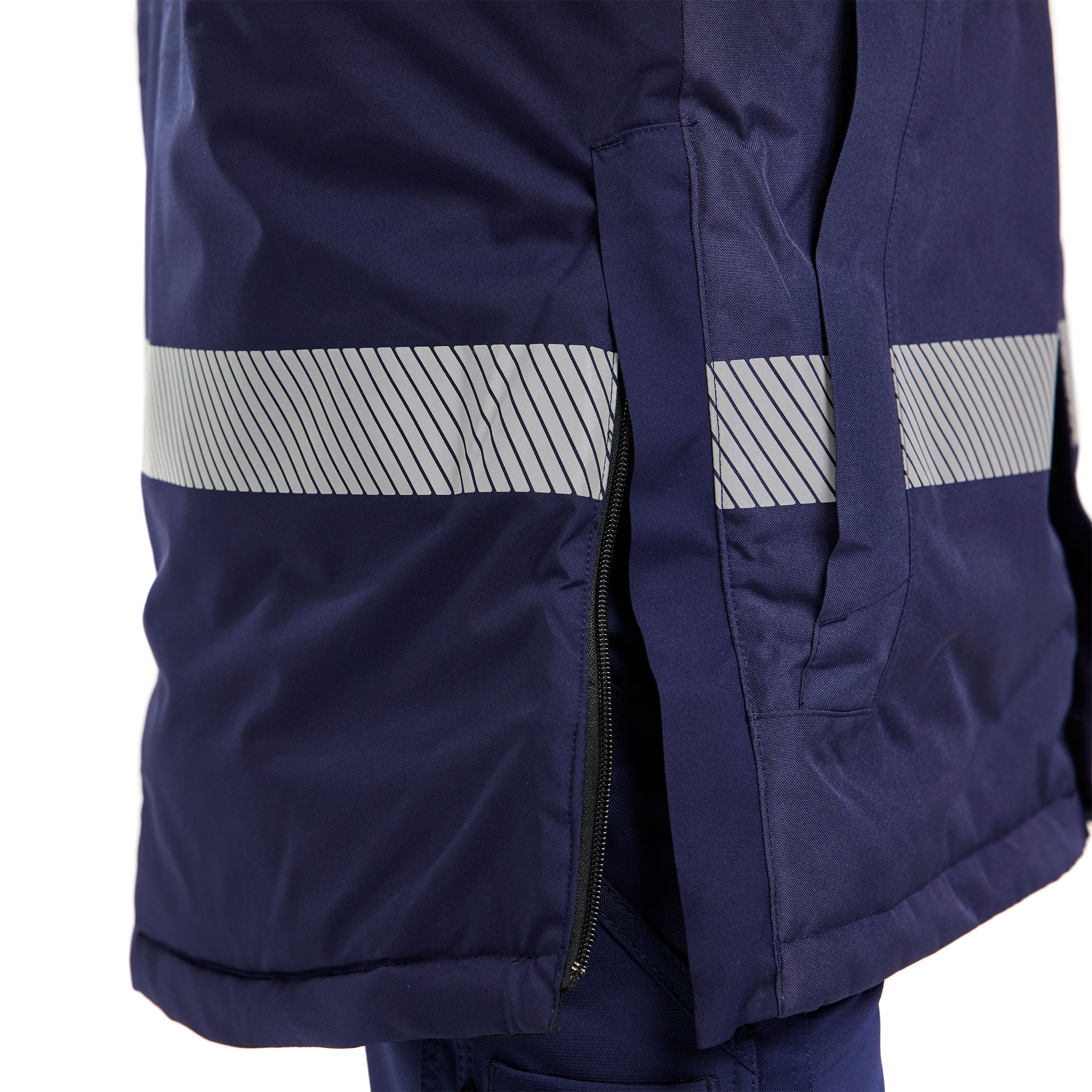 Bl&aring;kl&auml;der winter parka, Marine/Hi-Vis yellow, large image number 6