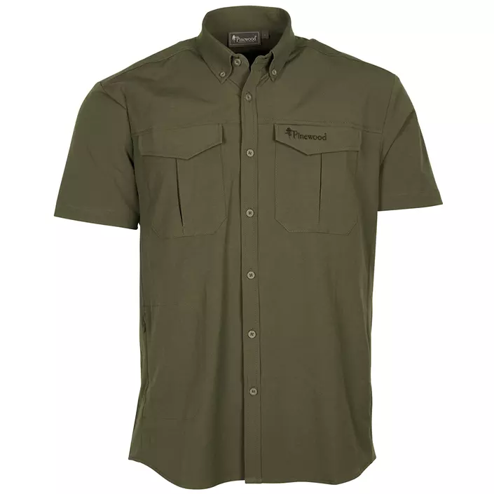 Pinewood Everyday Travel kortermet skjorte, Grønn, large image number 0