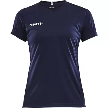 Craft Squad Jersey Solid dame T-skjorte, Navy