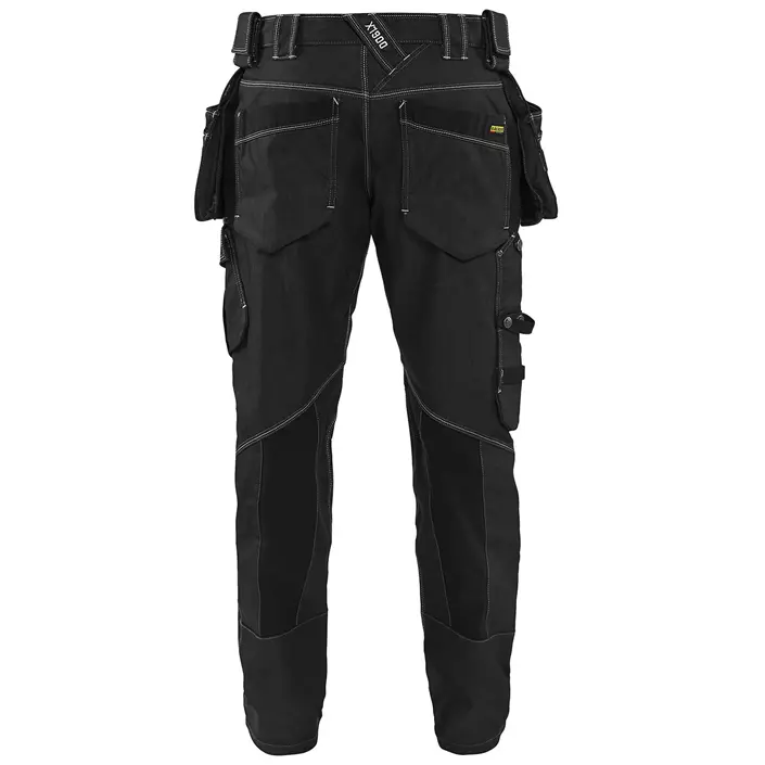 Blåkläder craftsman trousers X1900, Black, large image number 1
