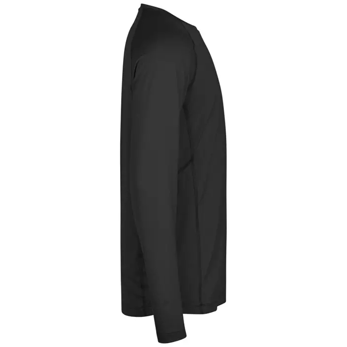 Tee Jays long-sleeved Cooldry T-shirt, Black, large image number 2