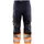 Blåkläder Multinorm work trousers, Marine/Hi-Vis Orange, Marine/Hi-Vis Orange, swatch