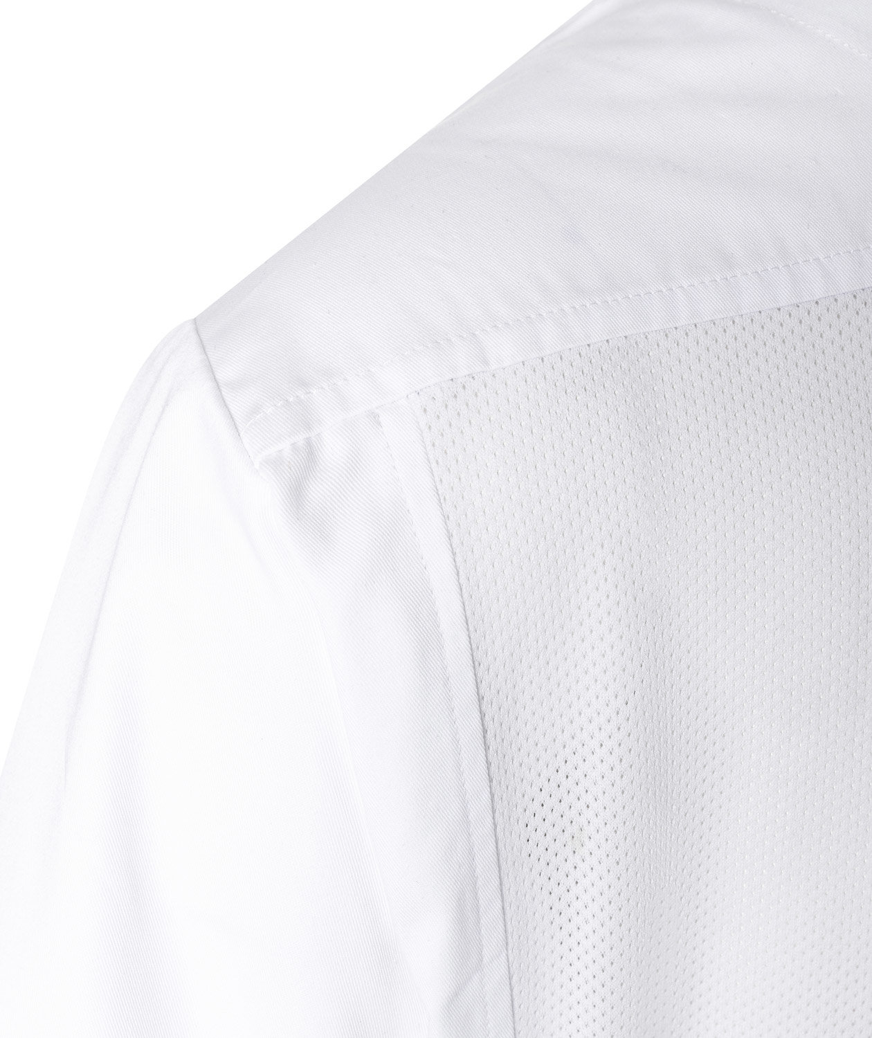 Karlowsky Basic short-sleeved chefs shirt, White, large image number 4