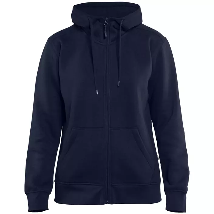 Blåkläder women's hoodie, Marine Blue, large image number 0