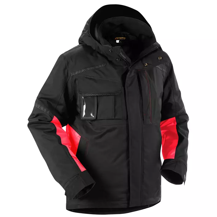 Blåkläder winter jacket, Black/Red, large image number 0