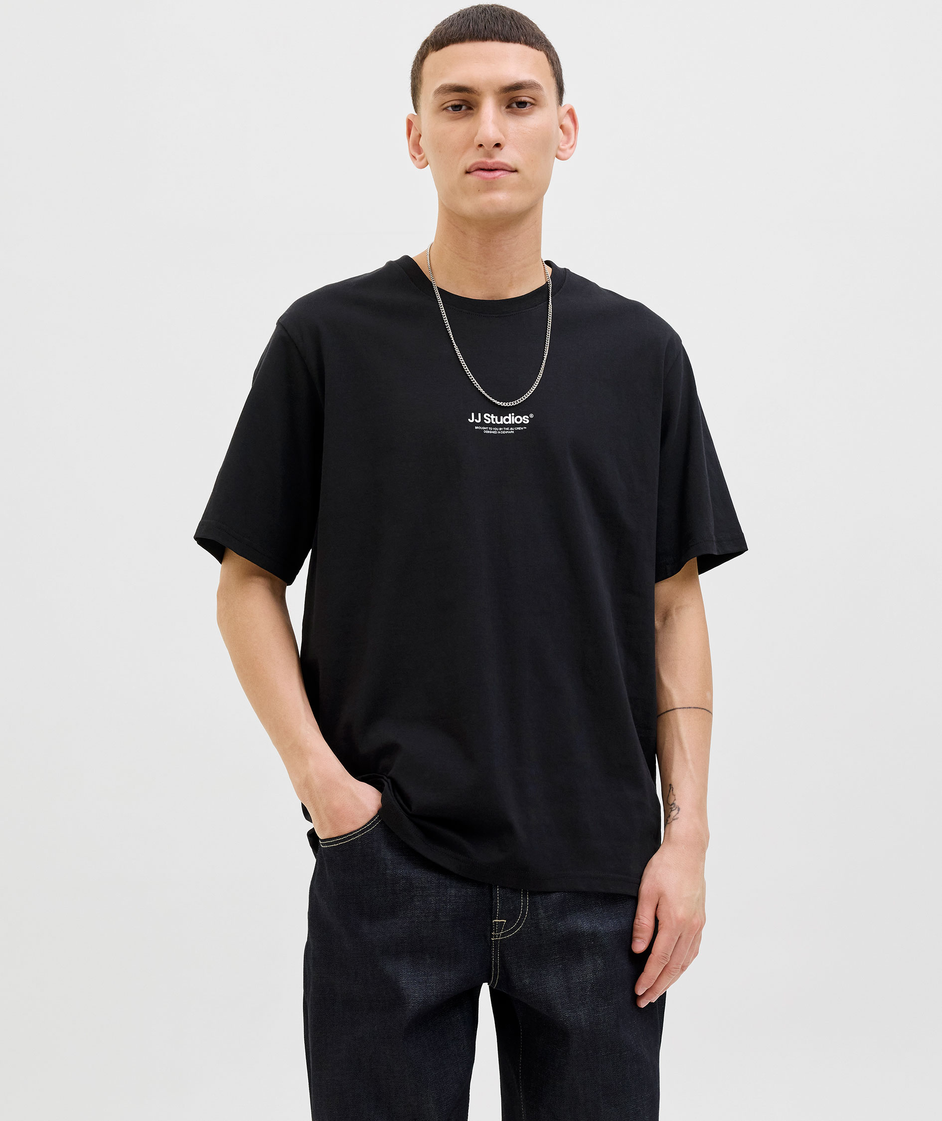 Jack & Jones JJESOHO T-shirt, Black