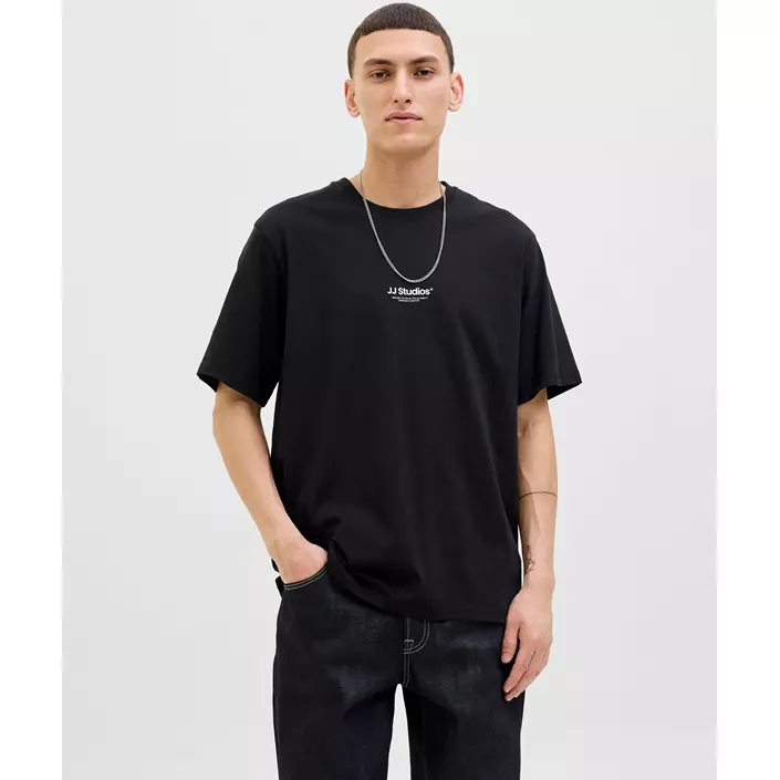 Jack & Jones JJESOHO T-shirt, Black, large image number 1