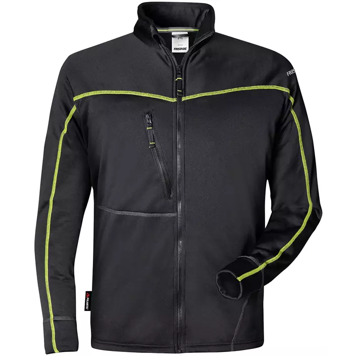 Fristads Gen Y Polartec Zip sweatshirt 792, Black, large image number 0