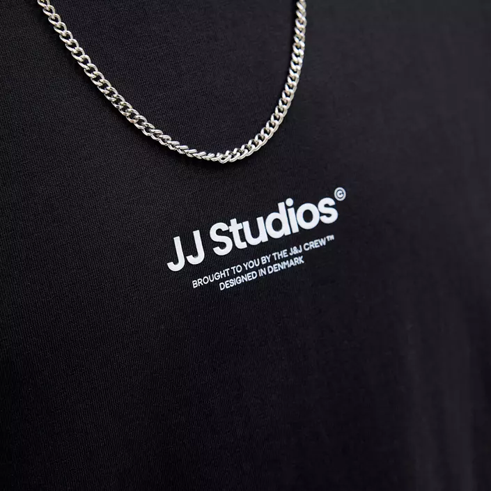 Jack & Jones JJESOHO T-shirt, Black, large image number 4