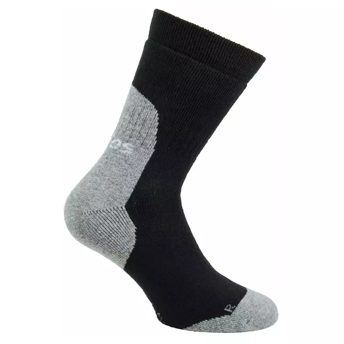 Jalas 8209 full terry socks, Black/Grey, large image number 0