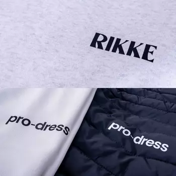 Blue Rebel T-shirt med logotryck