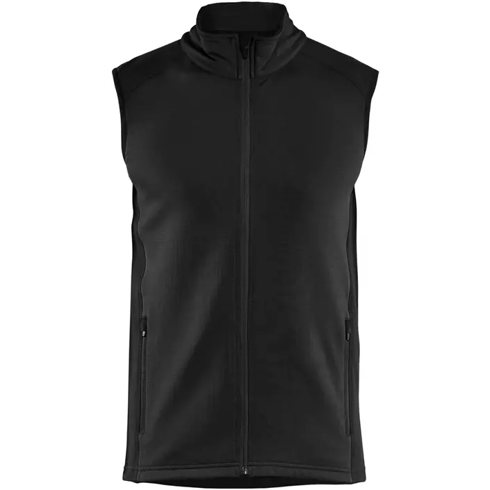 Blåkläder Striker fleecevest full stretch, Sort, large image number 0