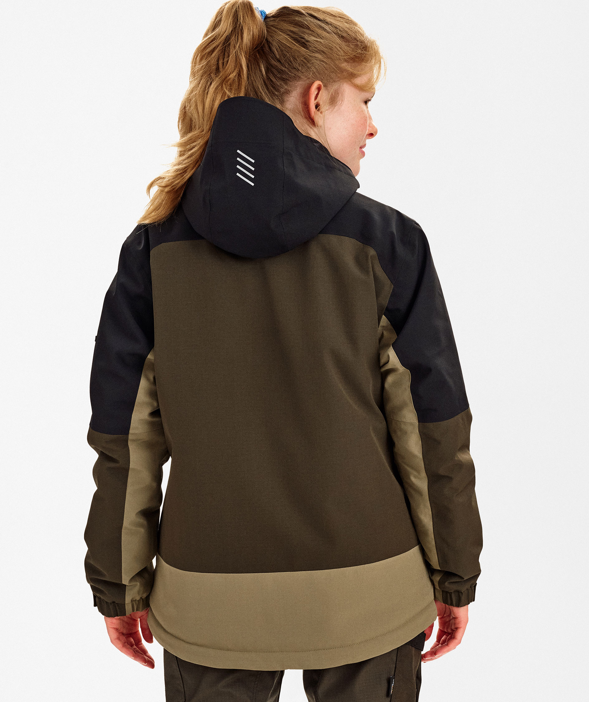 Engel Entire women's winter jacket, Forest Green/Black, large image number 4