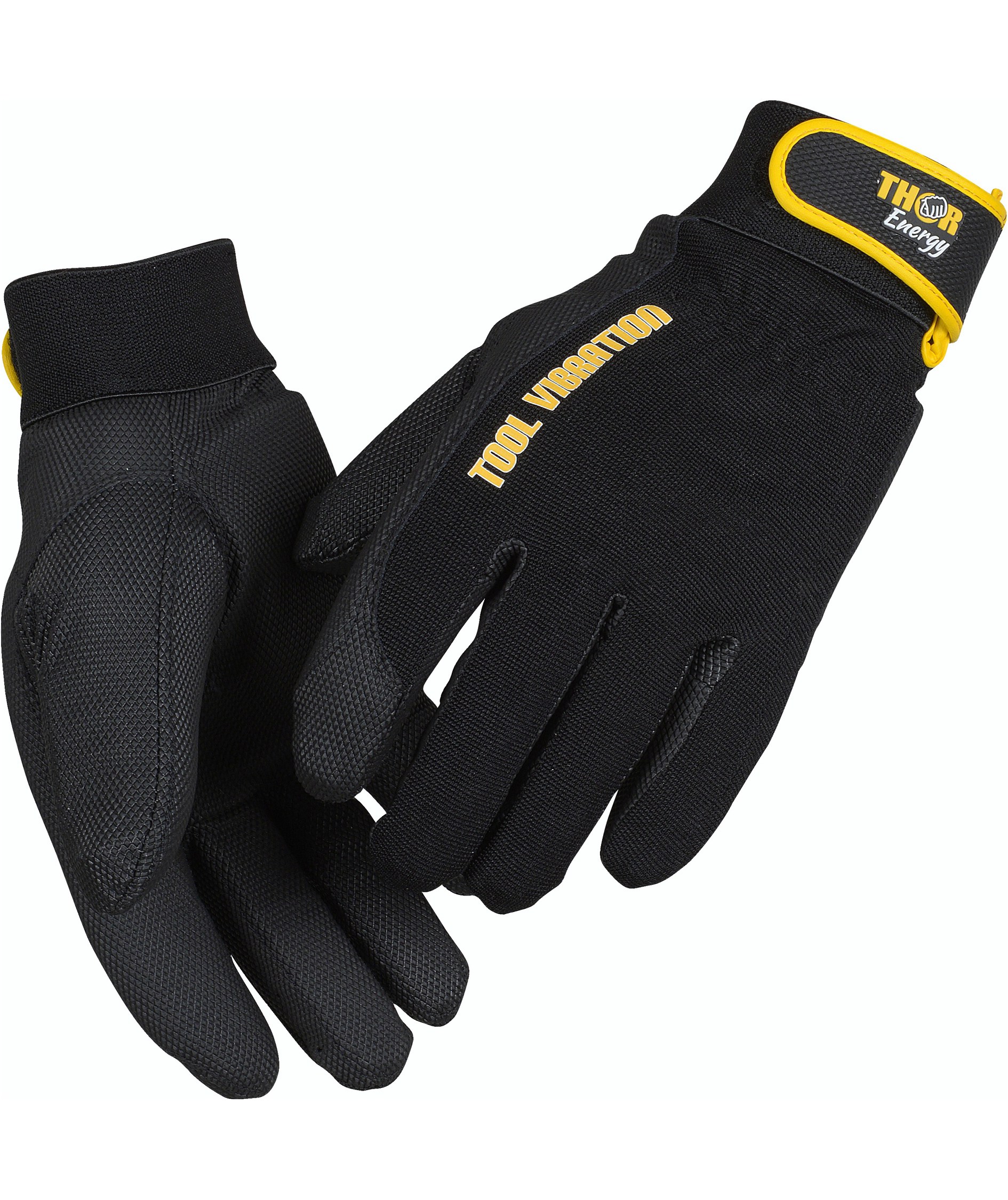 Thor 5902  anti-vibration gloves, Black, large image number 0