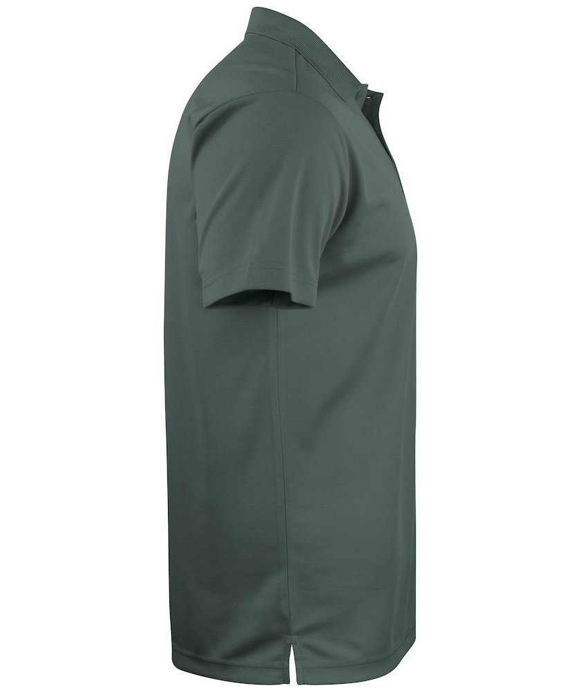 Clique Basic Active  polo T-skjorte, Pistol Gr&aring;, large image number 2
