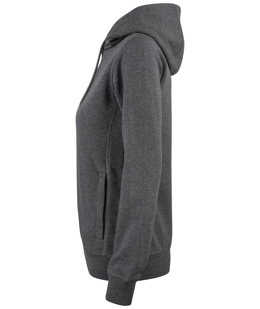 Clique Premium OC women's hoodie, Antracit Grey, large image number 3