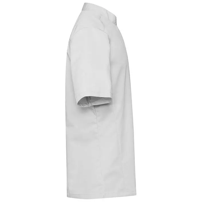 Segers slim fit short-sleeved chefs shirt, Light Grey, large image number 3