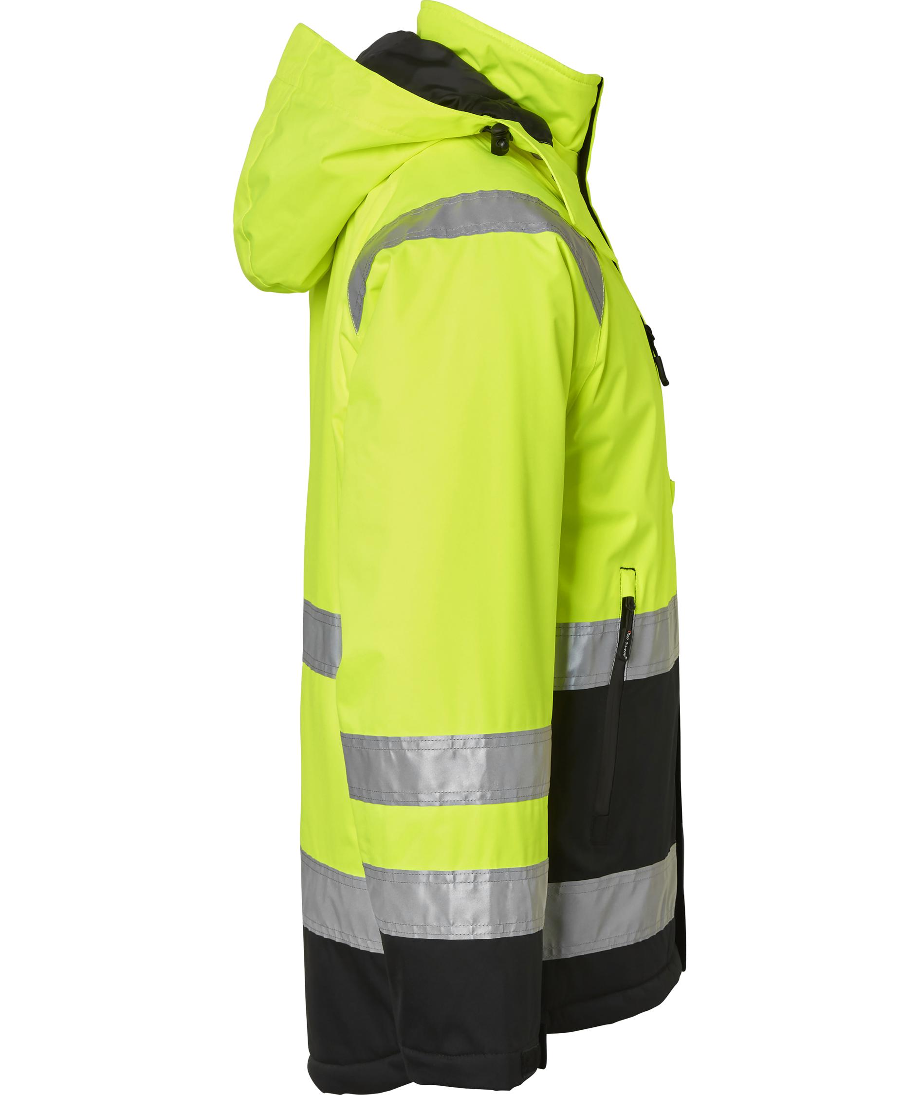Top Swede winter jacket 122, Hi-vis Yellow/Black, large image number 2