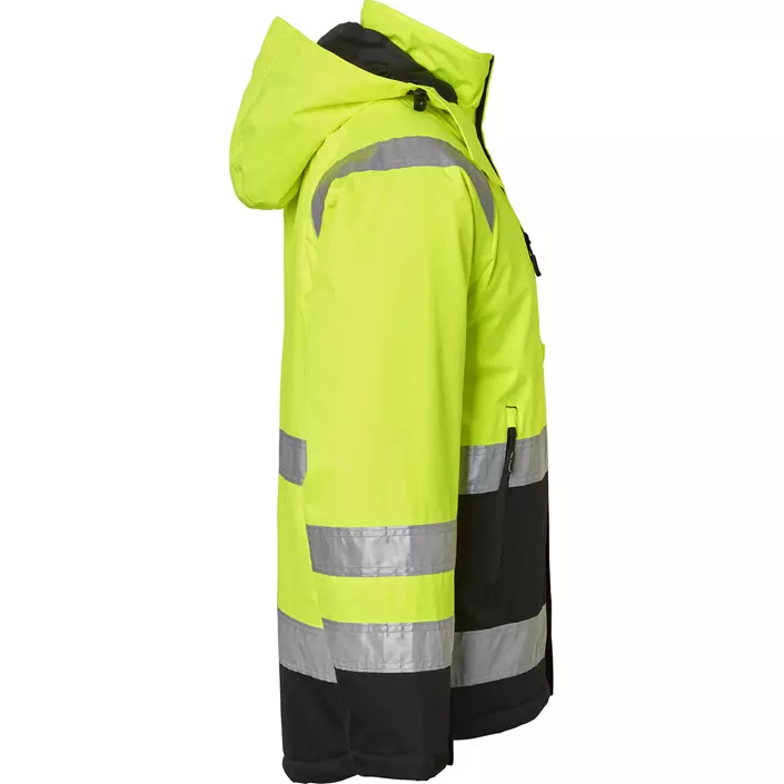 Top Swede winter jacket 122, Hi-vis Yellow/Black, large image number 2