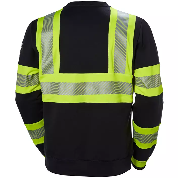 Helly Hansen ICU sweater, Hi-vis yellow/charcoal, large image number 2