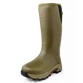 Gateway1 Pro Shooter 18" 7mm side-zip rubber boots, Olive