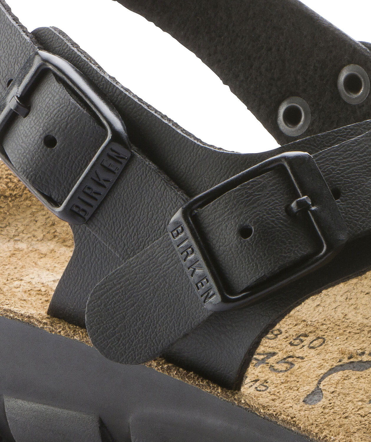 Birkenstock Saragossa Narrow Fit women's sandals, Black, large image number 5