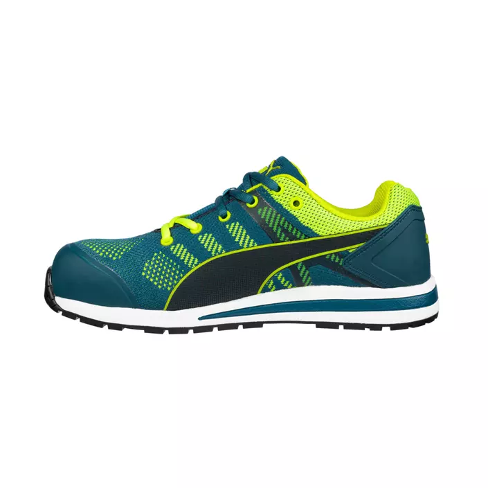 Puma Elevate Knit Low safety shoes S1P, Blue/Green, large image number 1