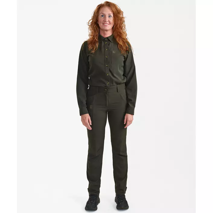 Deerhunter Canopy women's trousers, Forest green, large image number 1