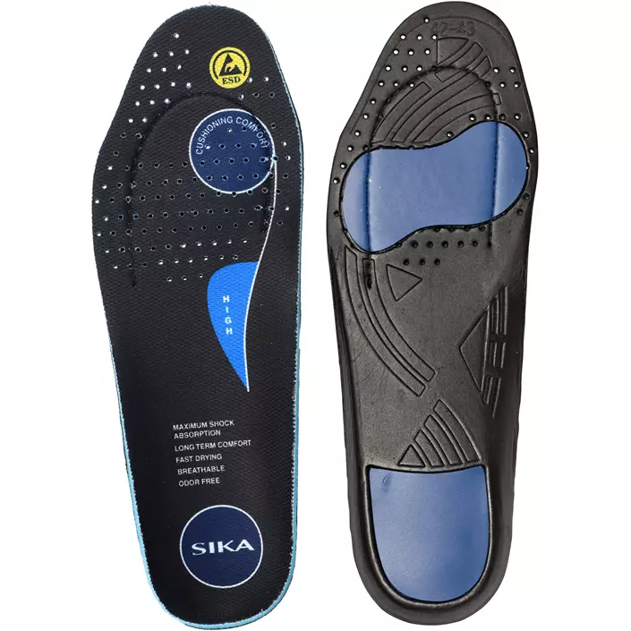Sika insoles Ultimate footfit, high, Black, large image number 0