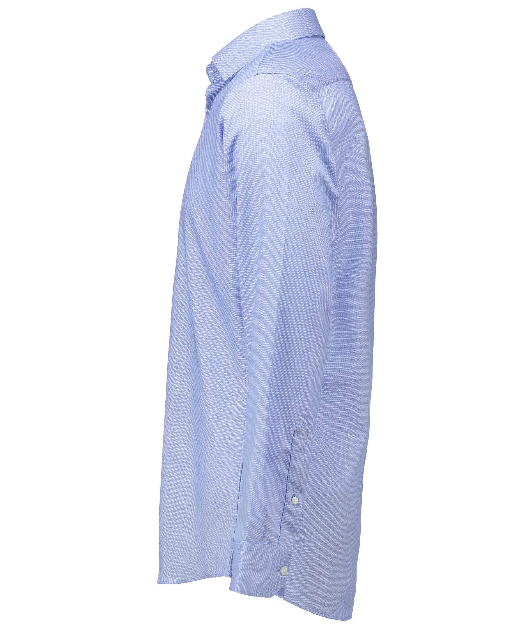 Seven Seas Dobby Royal Oxford Slim fit shirt, Light Blue, large image number 3