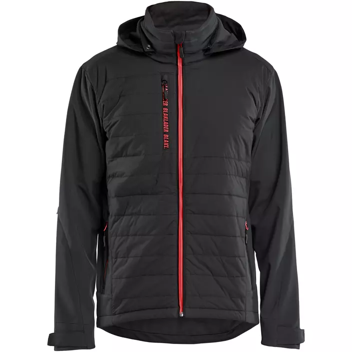 Blåkläder hybridjacka, Svart/Röd, large image number 0