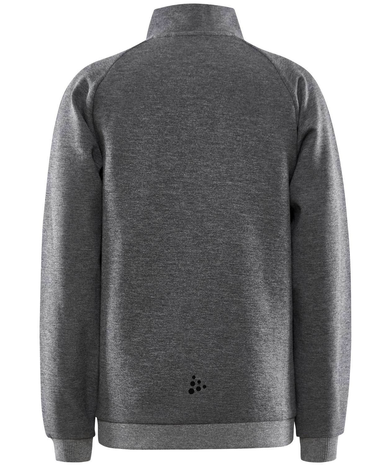 Craft Core Soul Full Zip sweatjakke for barn, M&oslash;rkegr&aring; Melange, large image number 2