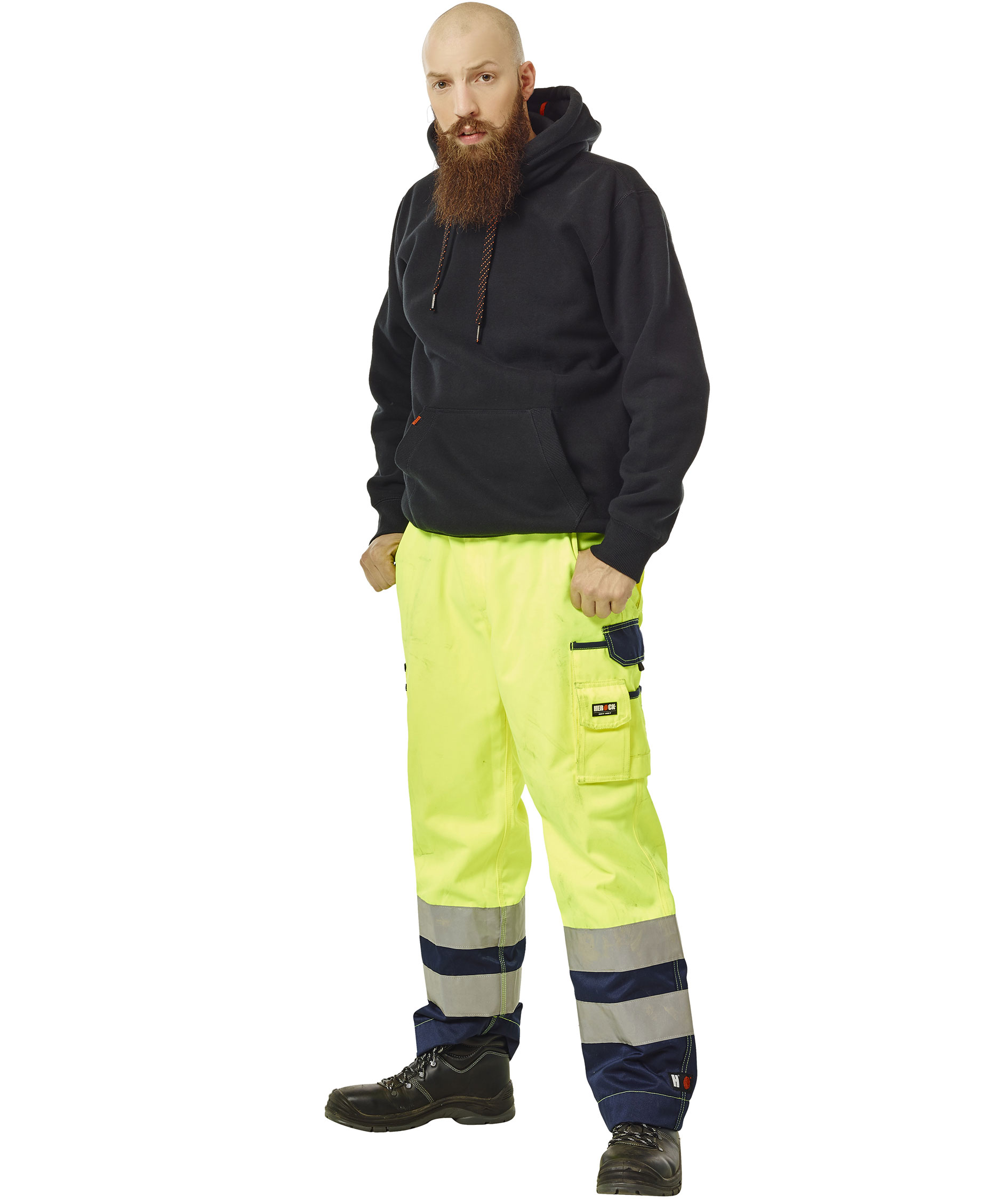 HEROCK Hesus hoodie, Black