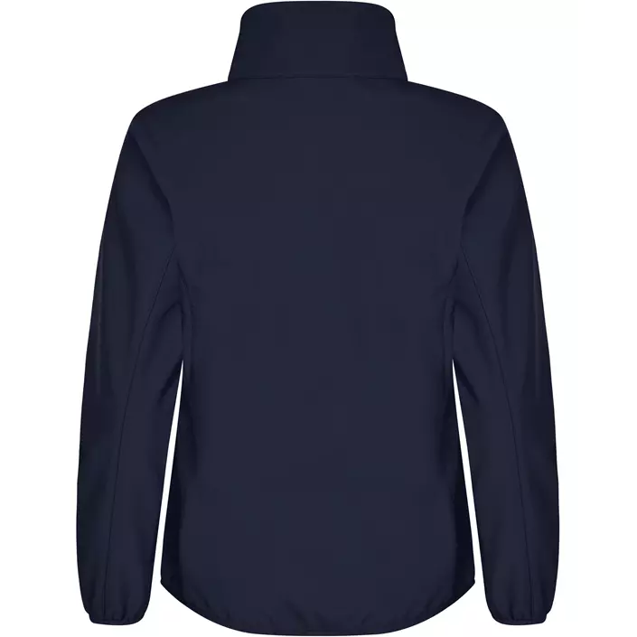 Clique Classic women's softshell jacket, Dark navy, large image number 1