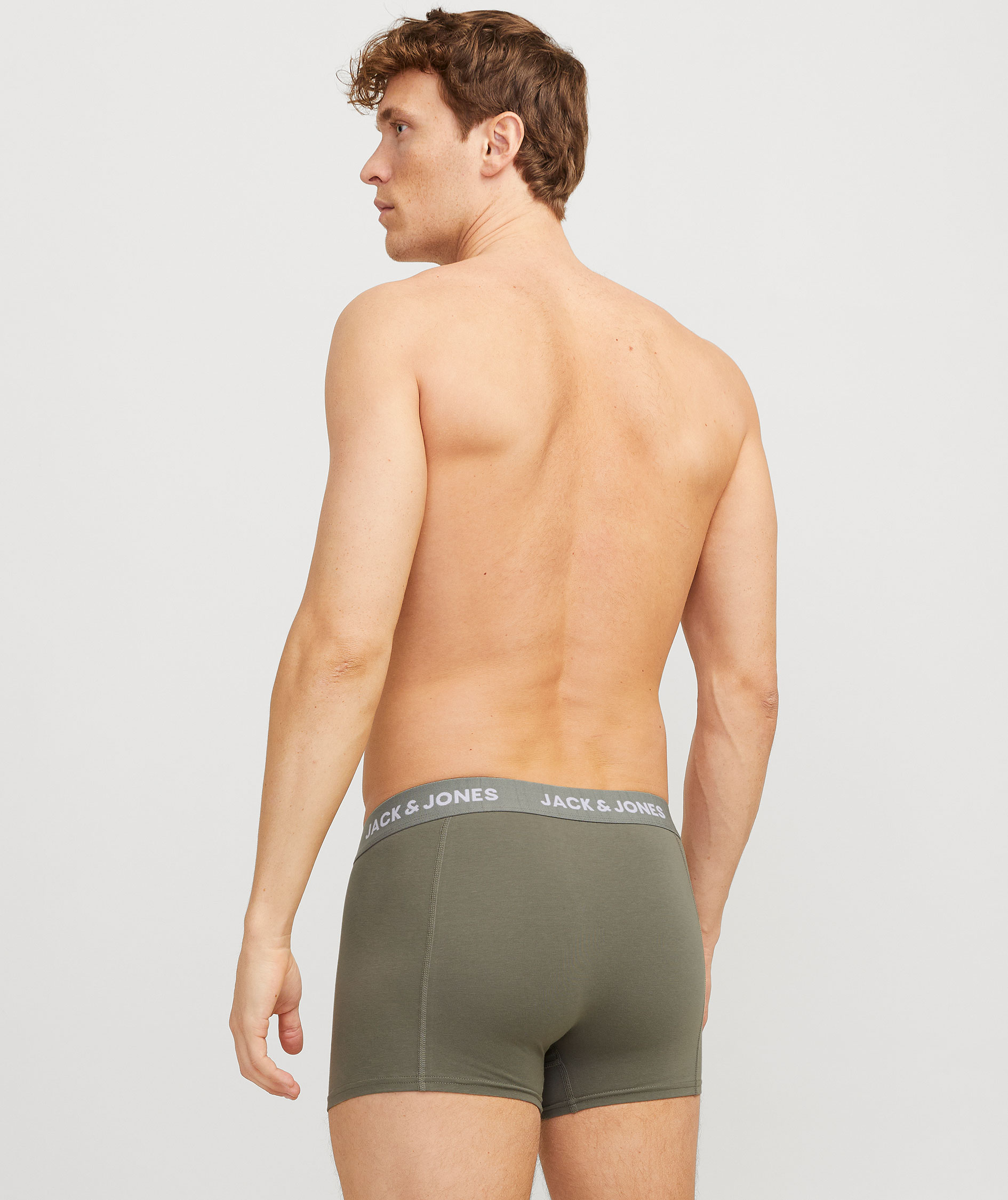 Jack & Jones JACROB SOLID 3-pack boxer shorts, Agave Green, large image number 2