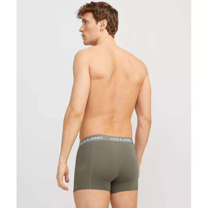 Jack & Jones JACROB SOLID 3er-Pack Boxershorts, Agave Green, large image number 2