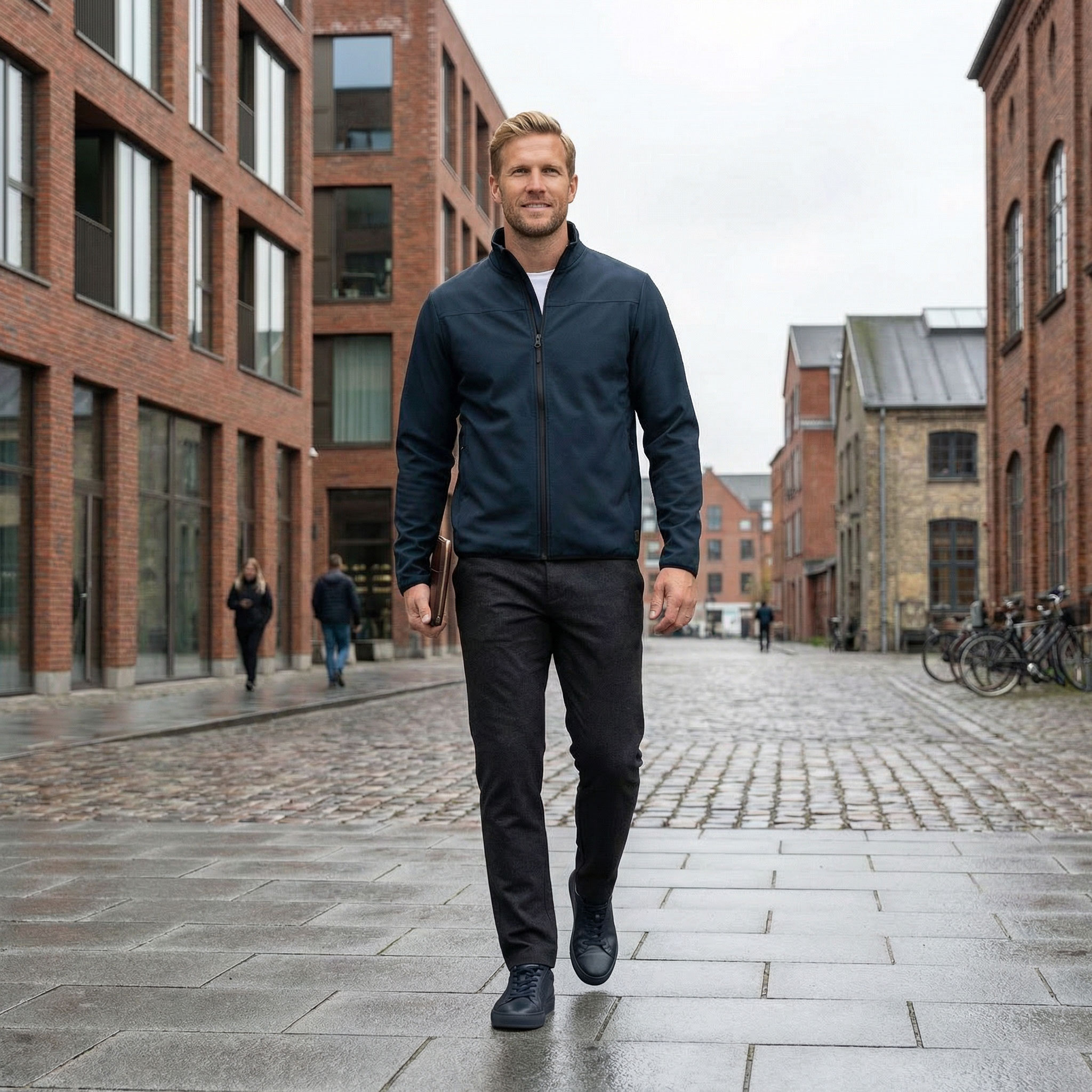 Westborn cardigan, Midnight Blue