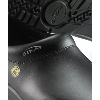 Sika Fusion clogs with heel cover O2, Black
