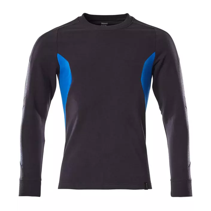 Mascot Accelerate Sweatshirt, Dunkel Marine/Azurblau, large image number 0