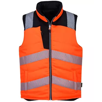 Portwest PW3 vest, Hi-Vis Orange/Sort