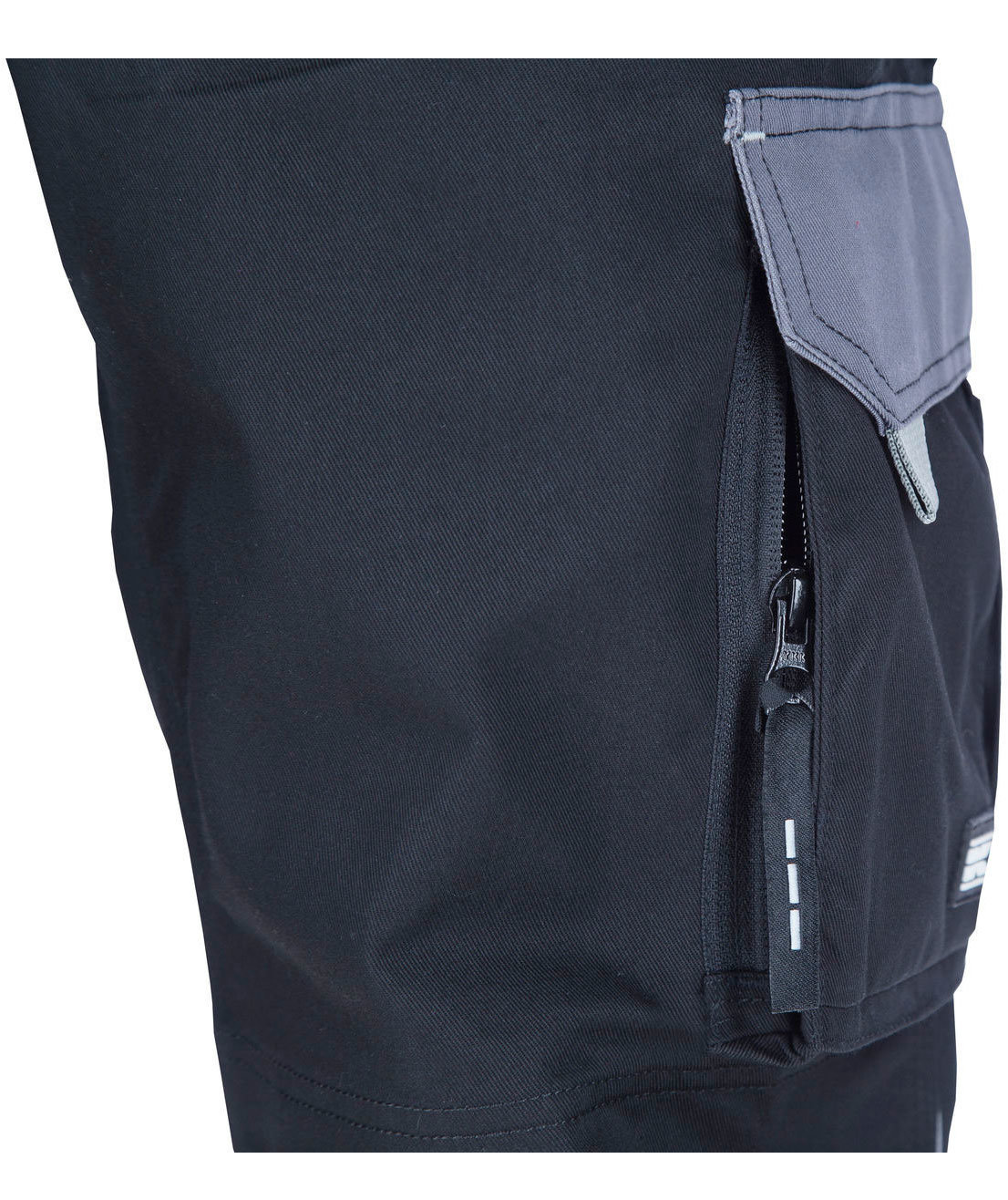 Kramp Original kedeldragt, Sort/Gr&aring;, large image number 3