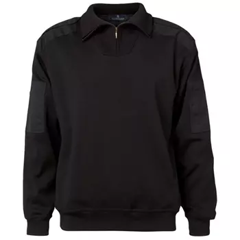 CC55 Oslo pullover with zipper, Black