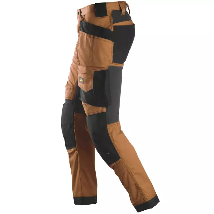 Snickers AllroundWork craftsman trousers 6241, Brown/Black, large image number 3