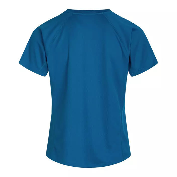 Zebdia women´s logo sports T-shirt, Cobalt, large image number 1