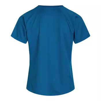 Zebdia dame logo sports T-shirt, Cobalt