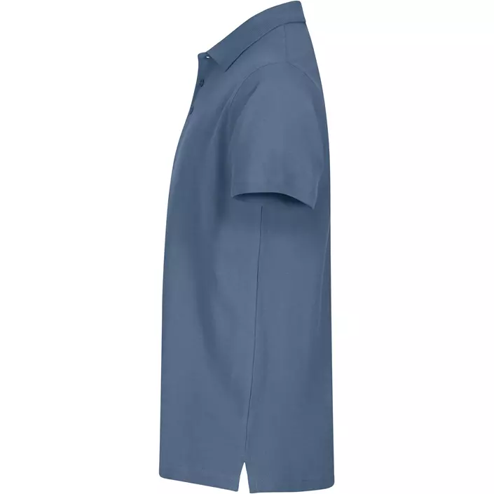Clique Basic Poloshirt, Steel Blue, large image number 3