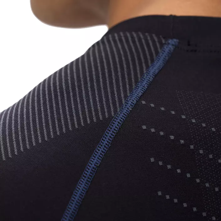 Snickers baselayer trøje 9491, Black/Grey, large image number 7