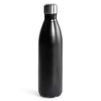 Sagaform Stahlflasche 0,75 L, Schwarz
